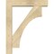 Ekena Millwork Westlake Block Rough Sawn Bracket w/ Offset Brace, Douglas Fir, 6"W x 28"D x 36"H BKT0604X28X36WTL05RDF - alternate 3